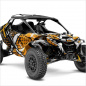 Preview: X-Design Orange XL Version for Can-Am Maverick R 2 Doors